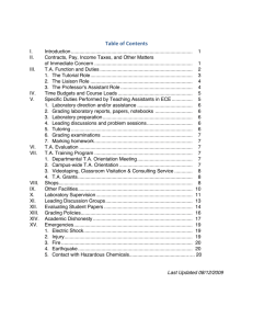Table of Contents - Electrical and Computer Engineering