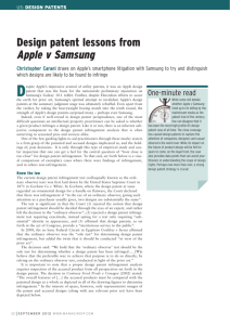 Apple v Samsung - Patently-O