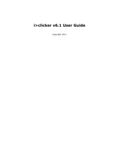 i>clicker v6.1 User Guide