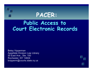 PACER Research Guide