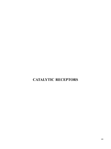 catalytic receptors