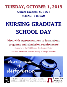 nursing graduate school day