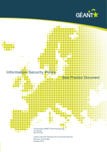 Information Security Policy Best Practice Document