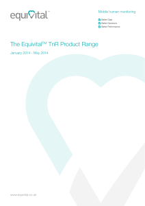 The EquivitalTM TnR Product Range