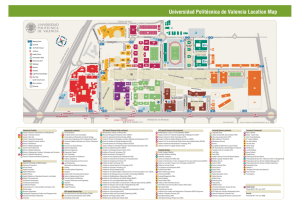 Universidad Politécnica de Valencia Location Map