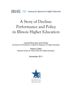 A Story of Decline: Performance and Policy in Illinois