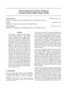 Full paper - The International Machine Learning Society