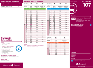 Bus Timetable 107