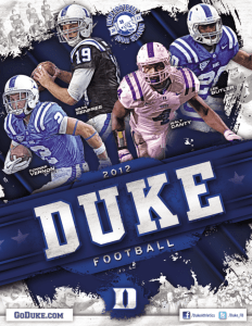 Duke university sports information