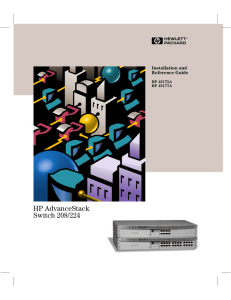 HP AdvanceStack Switch 208/224 - ftp - Hewlett