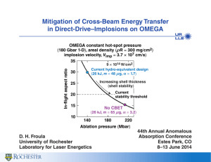 Mitigation of Cross-Beam Energy Transferin Direct