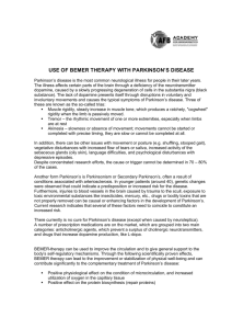 use of bemer therapy with parkinson's disease