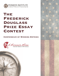 The Frederick Douglass Prize Essay Contest