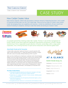 case study - The Carlyle Group