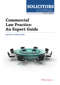 Commercial Law Practice: An Expert Guide