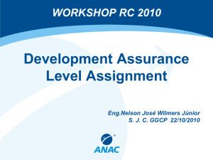 Development Assurance Level Assignment
