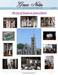 GN April 2015 - Grace Episcopal Church Amherst, MA