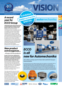 ECCO is all new for Automechanika