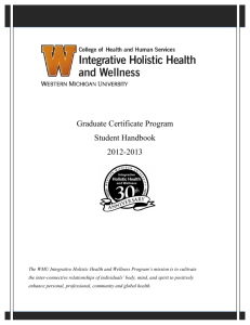 What is Holistic Health? - Western Michigan University