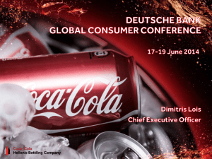 Deutsche Bank - presentation - Coca