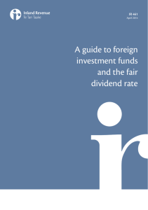 A guide to foreign investment funds and the fair