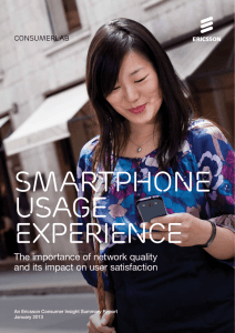 Smartphone Usage Experience