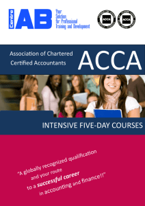ACCA courses