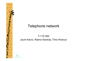 Telephone network
