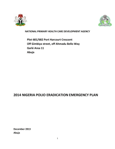 2014 nigeria polio eradication emergency plan