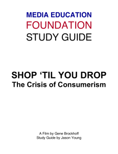 Shop 'Til You Drop - Study Guide