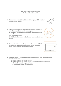 Problem Sheet 9:tutorial