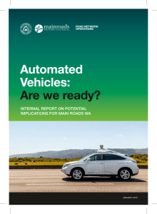 Automated Vehicles: Are we ready? - Report