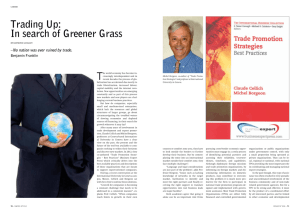 Trading Up: In search of Greener Grass