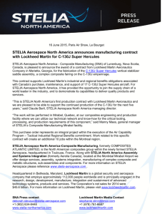 STELIA Aerospace North America announces