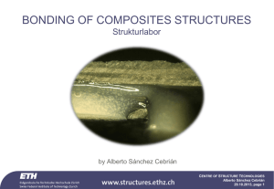 BONDING OF COMPOSITES STRUCTURES
