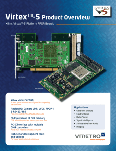 Virtex™-5 Product Overview