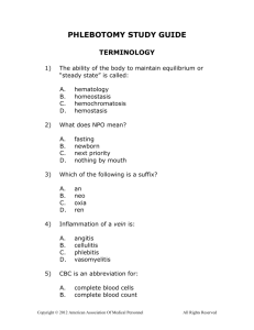 phlebotomy study guide - American Association Of Medical Personnel