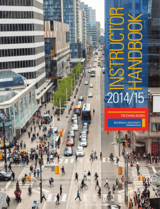 The Chang School Instructor Handbook 2014-15