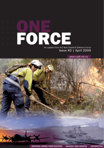 One Force - New Zealand Defence Force