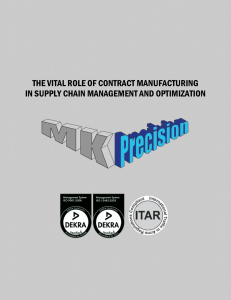 the vital role of contract manufacturing in supply
