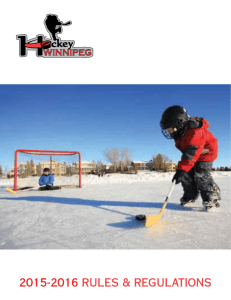 Rule Book - Hockey Winnipeg