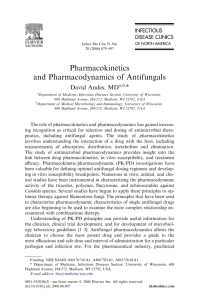 Pharmacokinetics and Pharmacodynamics of