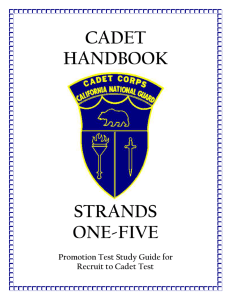 Strands 1 - 5 Handbook