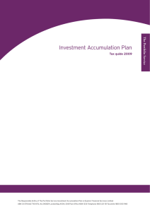 TPS Investment Accumulation Plan Tax Guide