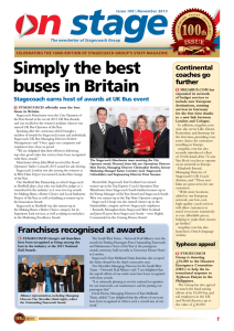 Simply the best buses in Britain