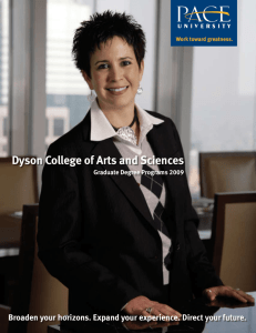 Dyson College of Arts and Sciences