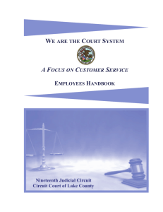 Customer Service Employees Handbook