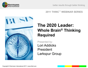 The 2020 Leader - Herrmann Solutions