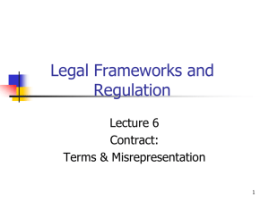 lecture six legal frameworks in the built environment