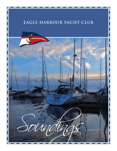 commodore's message - Eagle Harbour Yacht Club